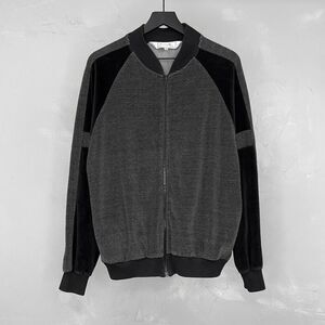 Vintage 80s-90s Christian Dior Le Connaisseur Velour Track Jacket Men's L